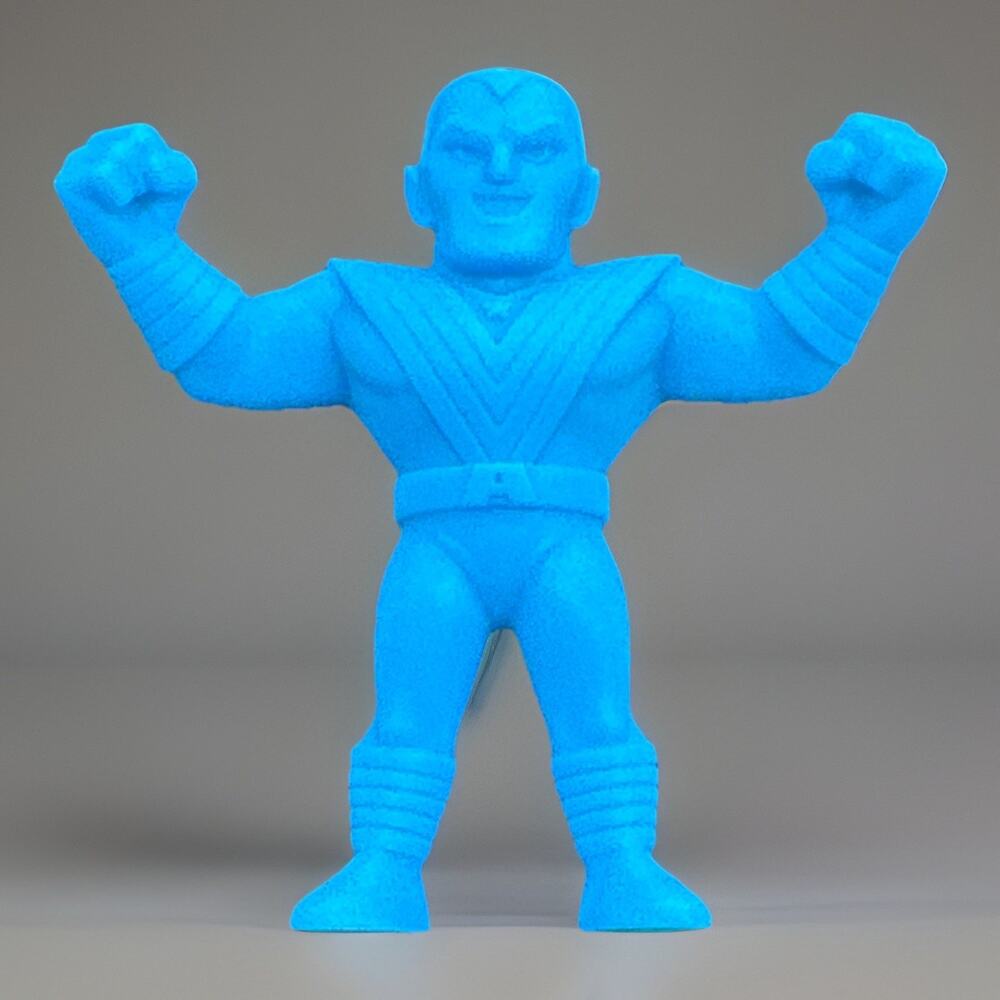 Wendy's Kids Meal 2025 DC Comics Super Heroes Amazo Blue Mini Figure